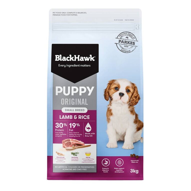 Black Hawk – Puppy – Small Breed – Lamb & Rice 1
