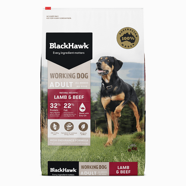 Black Hawk – Working Dog – Lamb & Beef 1