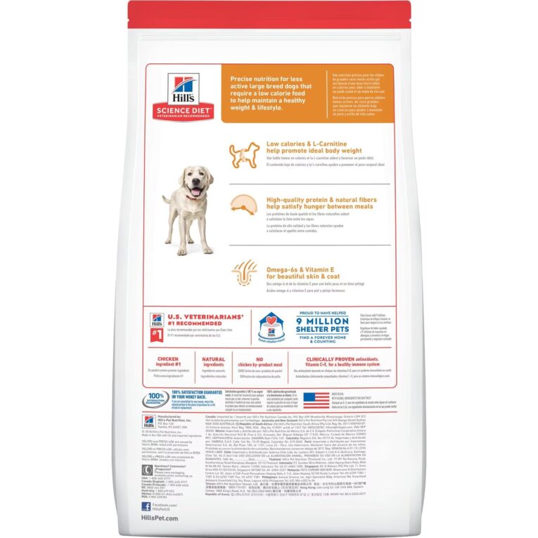 Hill’s – Science Diet – Adult Dog (1-5) – Large Breed – Light 1