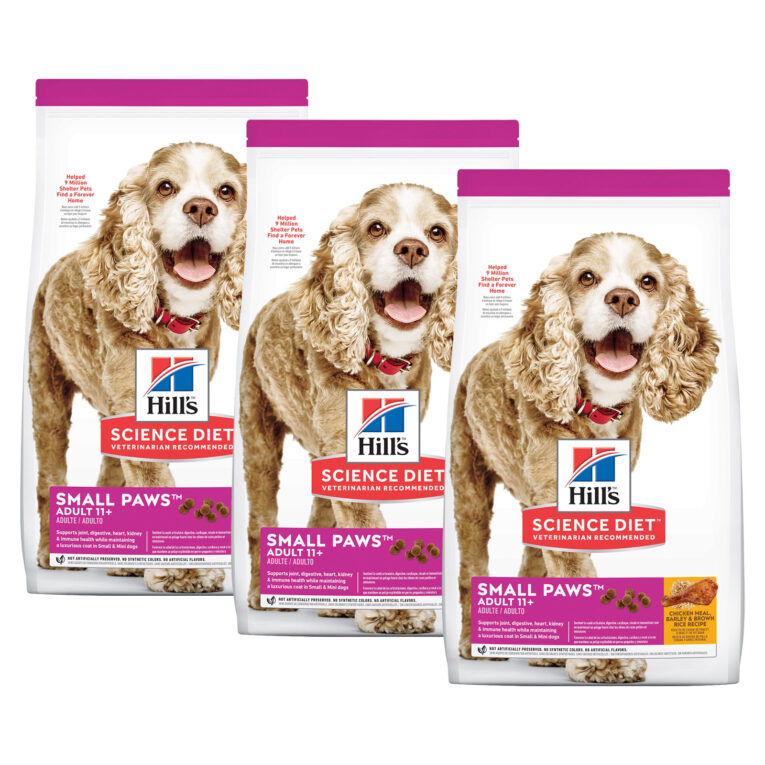 Hill’s – Science Diet – Adult Dog (11+) – Small Paws 1