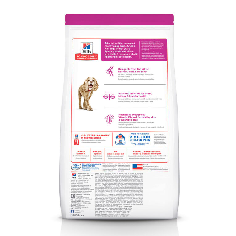 Hill’s – Science Diet – Adult Dog (11+) – Small Paws 6