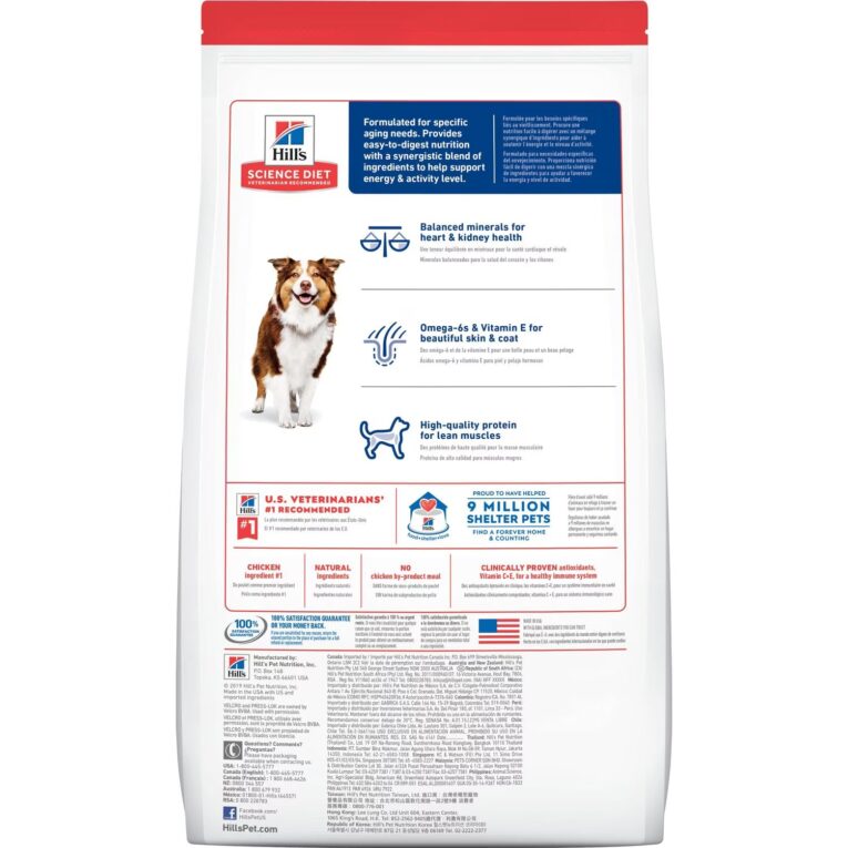 Hill’s – Science Diet – Adult Dog – (7+) 1