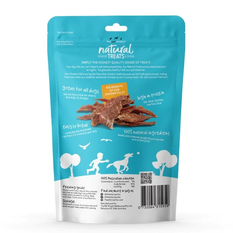 The Pet Project – Natural Treats – Chicken Fillet 2