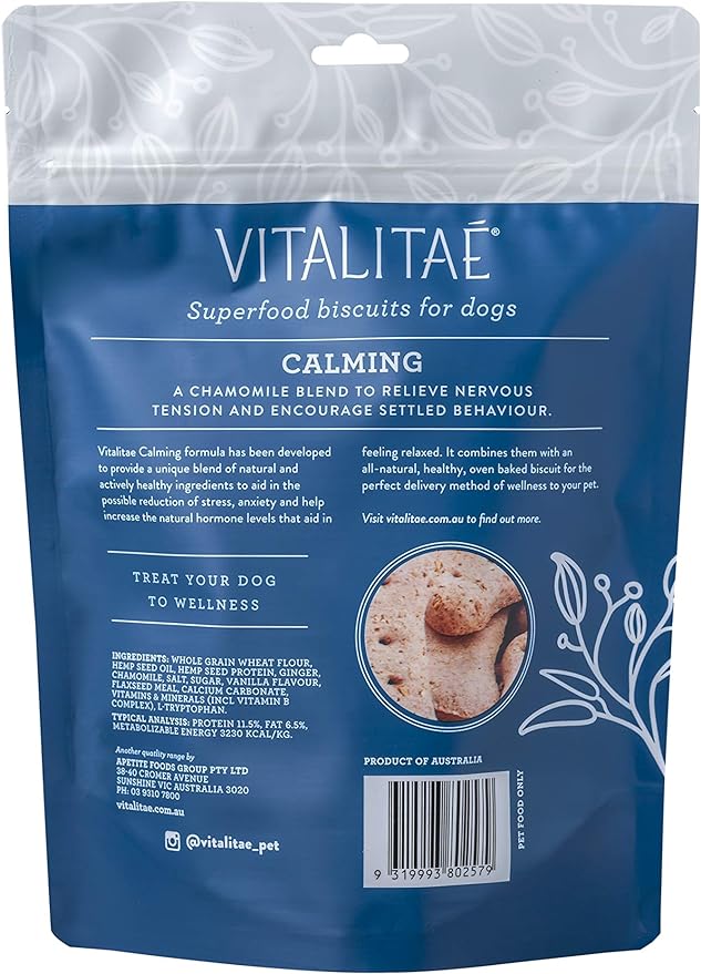 Vitalitae – Superfood Jerky:Biscuits for Dogs – Calming 2